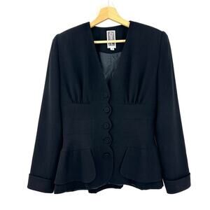Zelda Vintage Peplum Blazer Jacket Sz 4